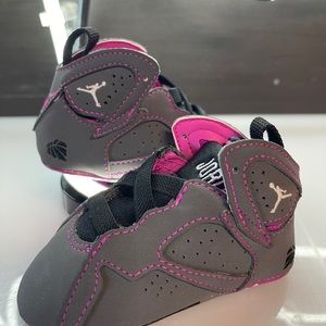 💋air jordan retro 7 valentines pink crib shoe💋